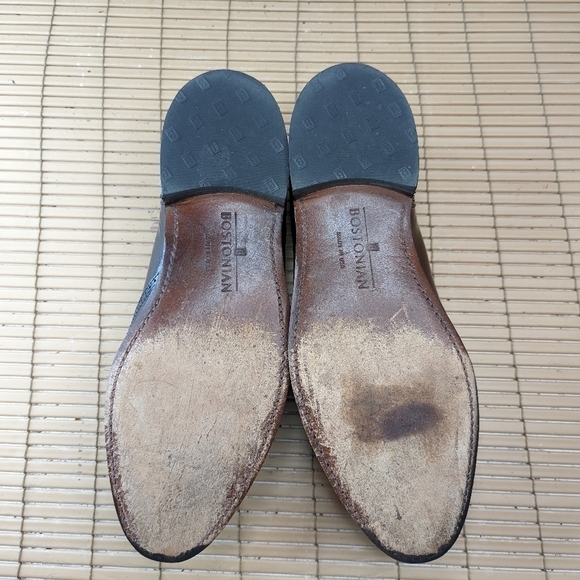 Bostonian USA Made Burgundy Leather Kilt Tassel Slip On Loafers Shoes Men's 11D - Picture 10 of 10